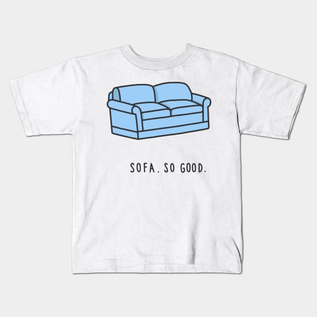 Sofa Kids T-Shirt by Haasbroek